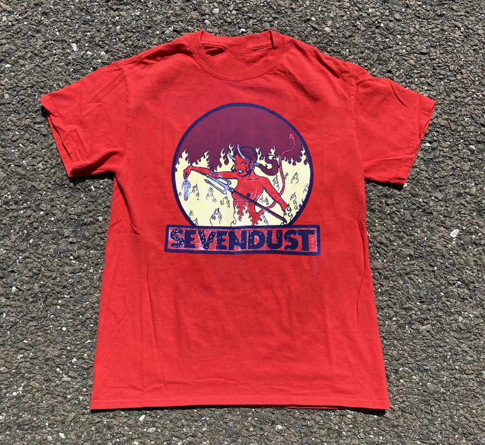 Sevendust Band Collection Album Cotton Adult T-Shirt WA248 Unisex T-Shirt M
