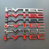 Lettres de Voiture en Métal Chromé 3D Emblème Badge Coffre Arrière Logo IVTEC Autocollant I VTEC Pour City Civic Accord Jazz CRV Accessoires