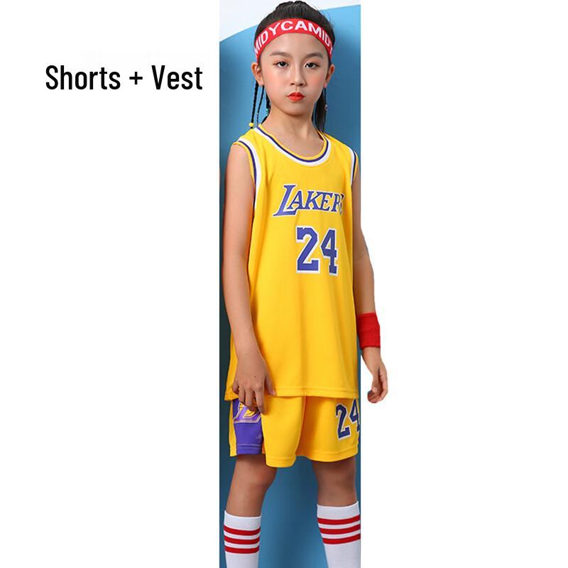 Kobe Bryant Kids Basketball Uniform Set