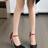 Fashion Hollowed-out Sexy and Non-tiring High Heels, New Spring and Autumn 2025 One-line Pointed-toe Thin Heel Women's Single Shoes
