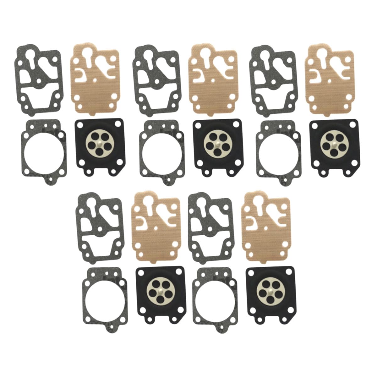

[Deepa Ribusu] Walbro WYL WYJ Gasket, Diaphragm, Carburetor, Seal, Maruyama, Kyoritsu, Zenoah, Replacement, Repair, Set of 5