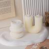Nordic Style Art Scented Candle Home Creative Fragrance Souvenir Geometric Candle Ornament