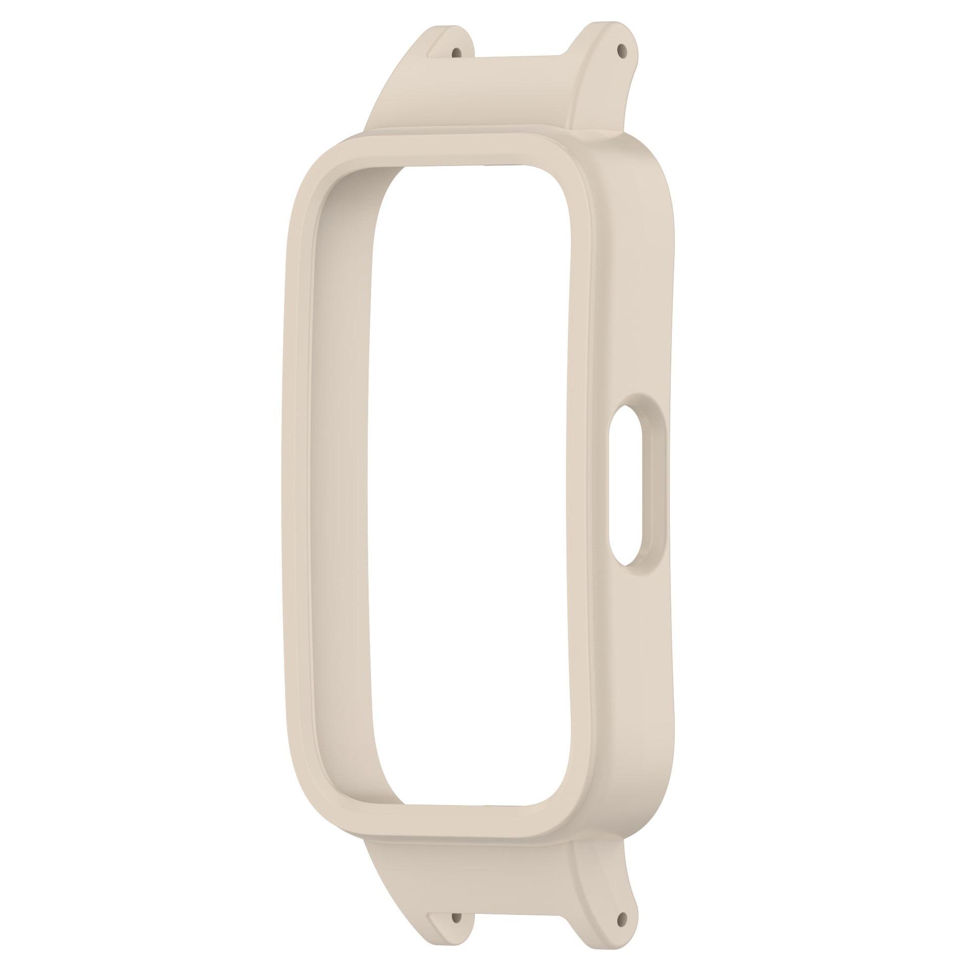 

Рамка корпуса часов для Huawei band 10 9 8 NFC Smart браслет бампер для Huawei band10 чехол аксессуары 14MM бежевый