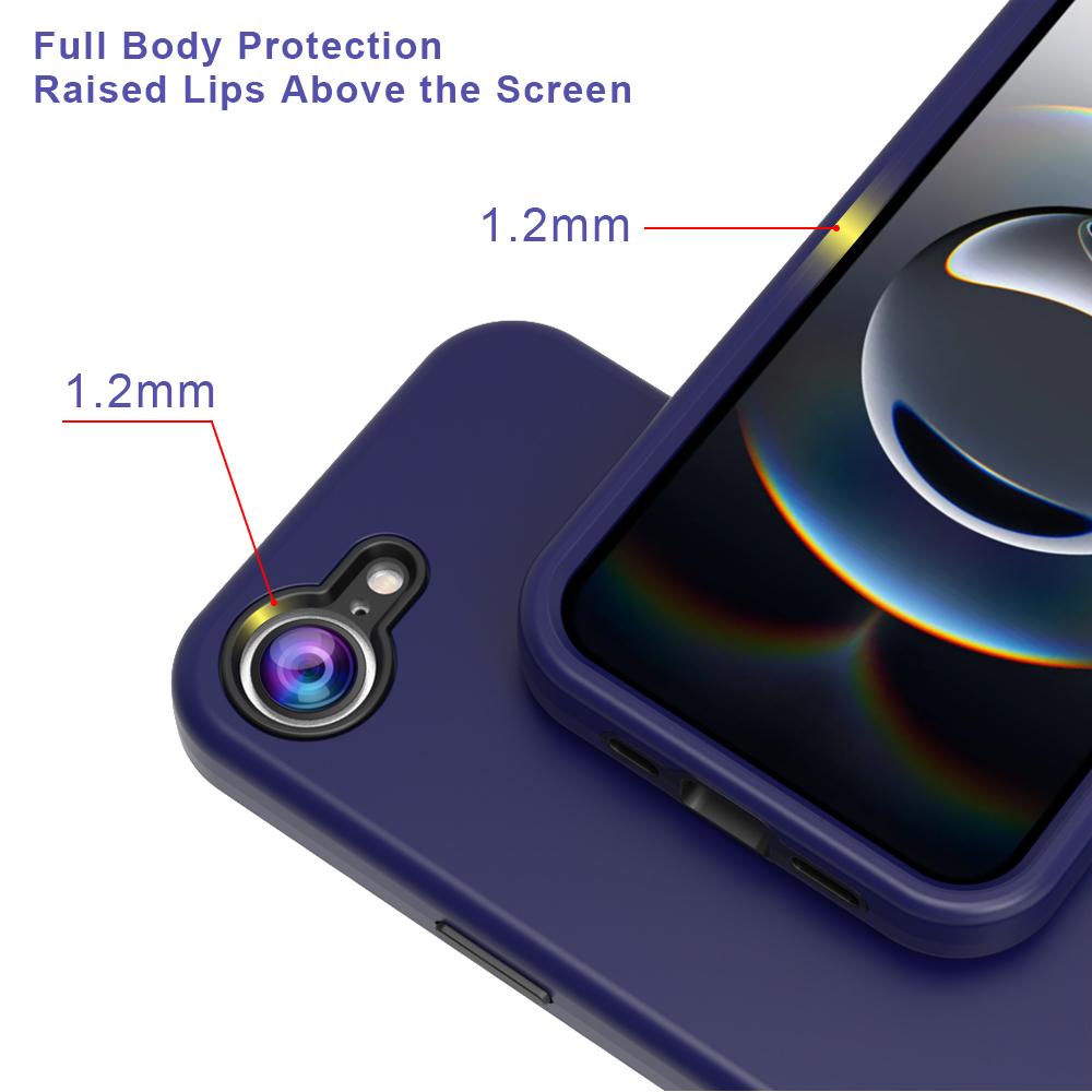 GW03 For iPhone 16e Case TPU+PC Phone Cover Dual Layer Shockproof