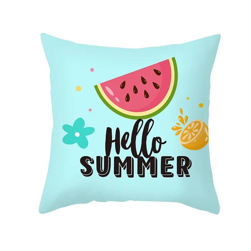 Cartoon Fruit Pillowcase Office Cushion Cover Living Room