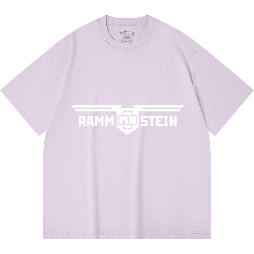 230 g/m² 100% Baumwolle Heavy Metal T-Shirt Rockband Beliebte Musik Druck Unisex Schweres Baumwoll-T-Shirt