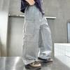 Boys' 2025 Spring/Autumn Casual Cargo Pants: Cool, Loose-Fit Streetwear for Children