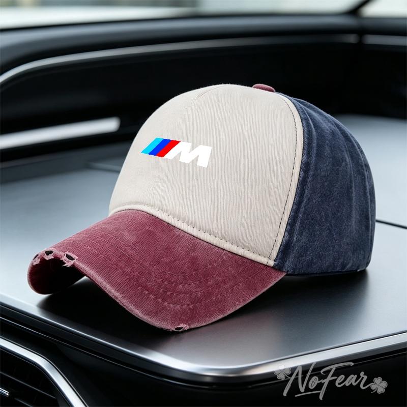 Unisex Summer Outdoor Sun Protection Caps stickers Fashion Solid Color Duck Tongue Hat For BMW E46 E39 E90 E60 E36 F30 F10 E34 vdkc30