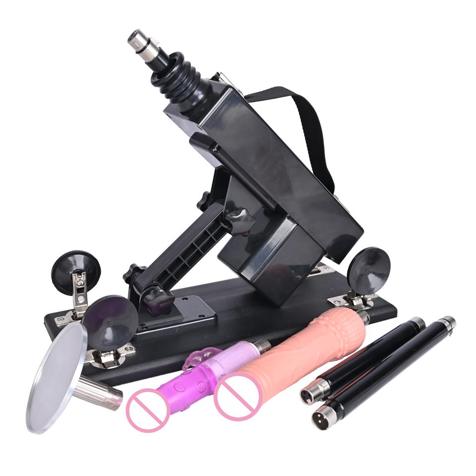 Automatic Sex Machine with Dildos Love Machine Masturbation Pumping Gun for Couple Men Adult Toys