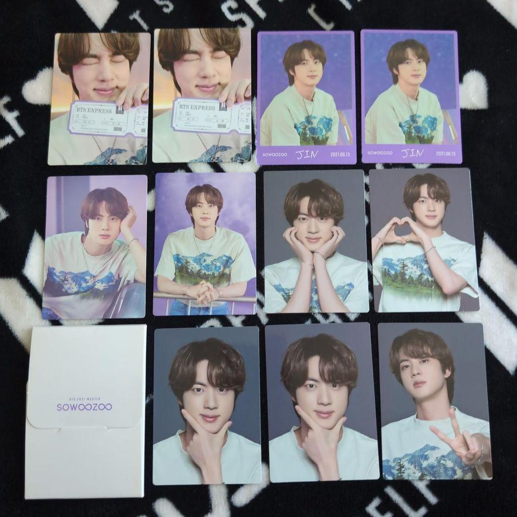 [USED] BTS Jin Souju Mini Photo
