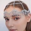 Fairy Rhinestone Head Chain Crystal Tassels Chain Headdress Hair Jewelry