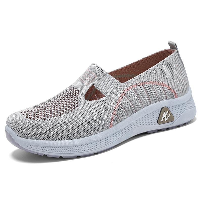 

Fashion Summer Shoes for Women Fashion Mesh Comfortable Breathable Slip on Platform Wedges Flats Zapatos De Mujer Loafers Sneakers 36