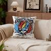 Grateful Dead Cushion Cover Cushion Cover Set 4Pcs 50X50 45X45 40X40 Pillowcase Decorative Sofa Home Decor