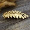 Gift Bobby Pin Silver Gold Leaf Hairpin Hair Combs Hair Clip Girl Barrettes