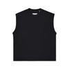 Tank Tops Men's BK Black Crew Neck Moderate MT61O23P-BK