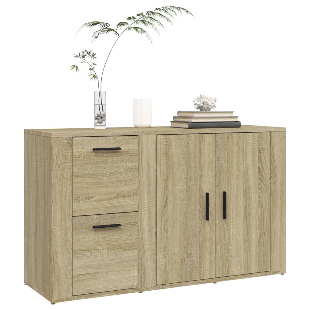 Sideboard Sonoma Oak 100 X 33 X 59.5 Cm Engineered Wood