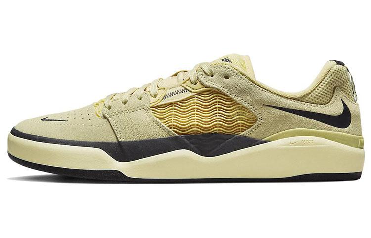 

Nike SB Ishod Suede Skate Shoes Slip-Resistant Abrasion-Resistant Lightweight Low-Top Unisex Khaki DC7232-700 44
