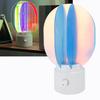 Aurora Table Lamp Rotating Multicolor Night Light Stepless Dimming LED Cordless Bedside Lamp Rechargeable 1800mAh Battery for Bedroom Living Room