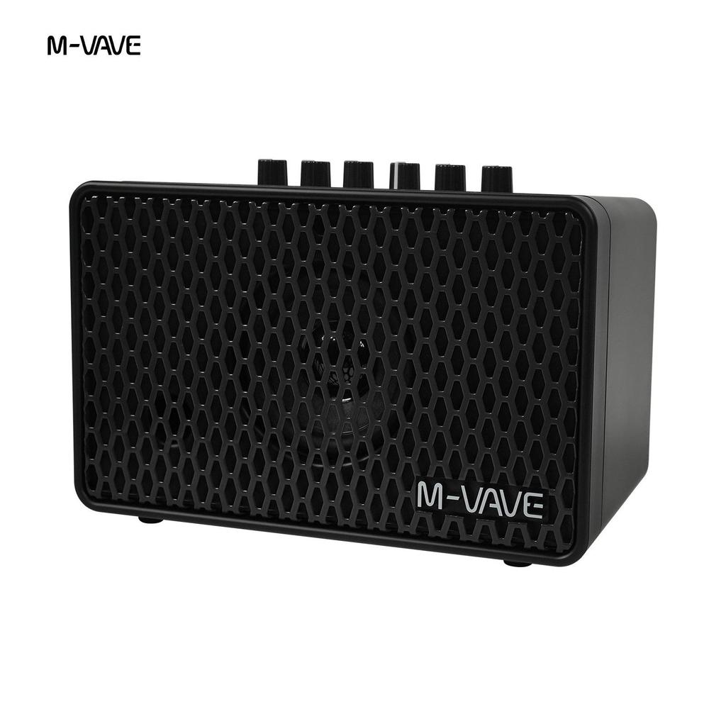 M-VAVE SP100 10W Electric Guitar Amp with Built-in Head & Cabinet Simulation for Outdoor Use