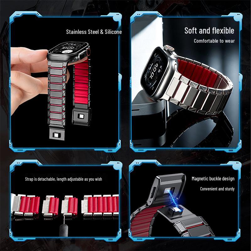 Apple Watch Ultra 3 Stainless Steel Magnetic Strap