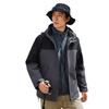 Unisex Wasserdichte Sturm-Kapuzenjacke mit gesticktem Logo für Herbst/Winter