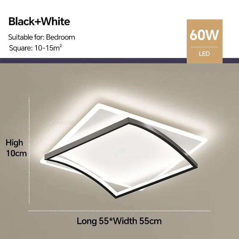 Modern LED Ceiling Lamp For Bedroom Living Dining Room Study Kitchen Ceiling Chandelier Indoor Home Decor Light Fixture Luster