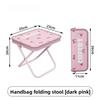 Outdoor foldable stool portable backpack stool with lightweight mini carry outdoor camping chair, fishing stool, picnic stool