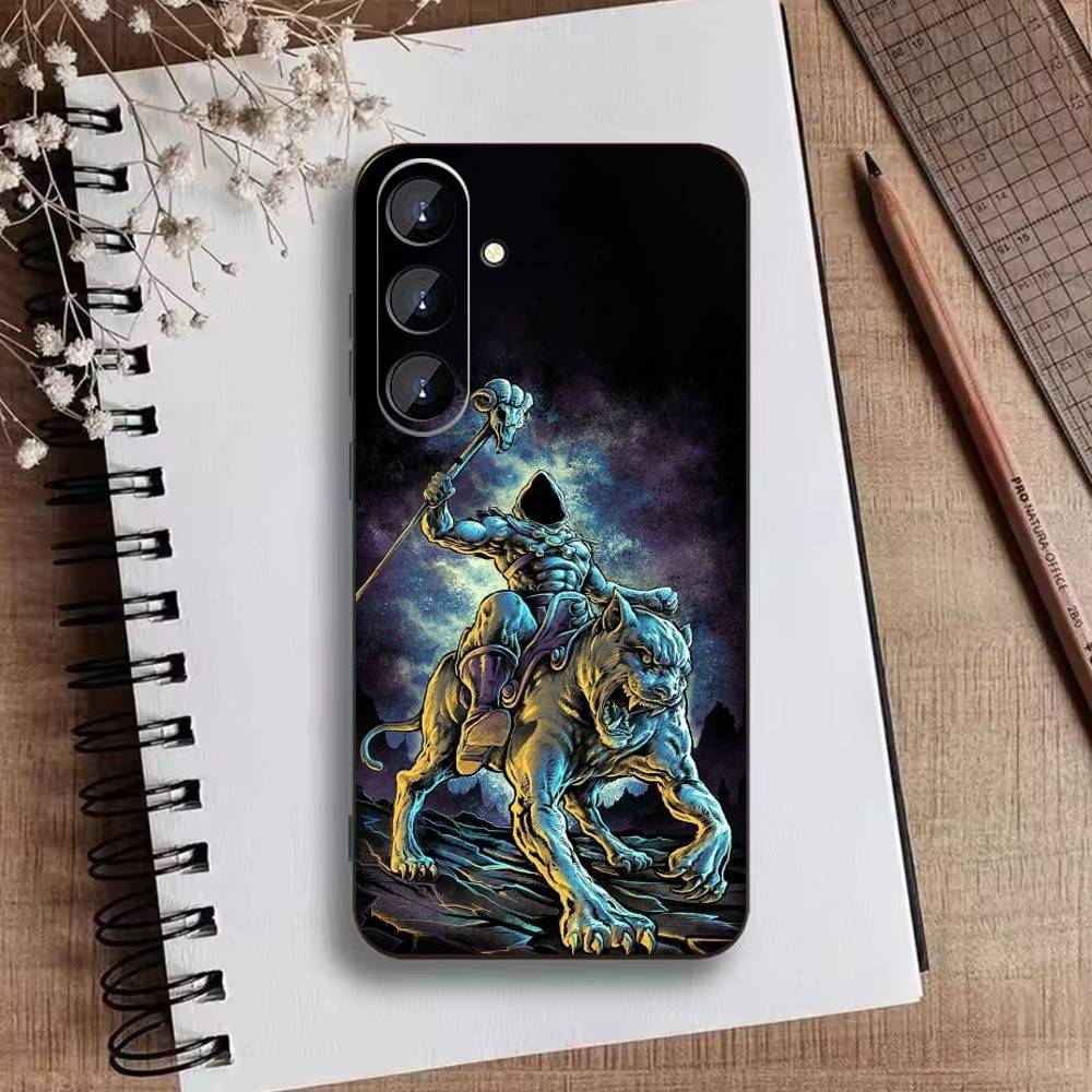 

P-MOTU He-Man Phone Case For Samsung Galaxy A73,A72,A71,A70,A52,A51 Others Soft Black Cover Samsung a31