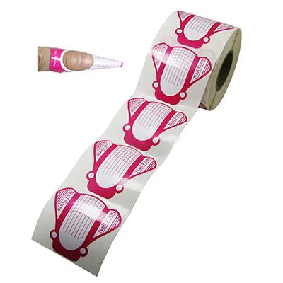 100 pezzi guida per forme di estensione della punta per nail art francese guida per adesivo gel UV acrilico strumento fai da te