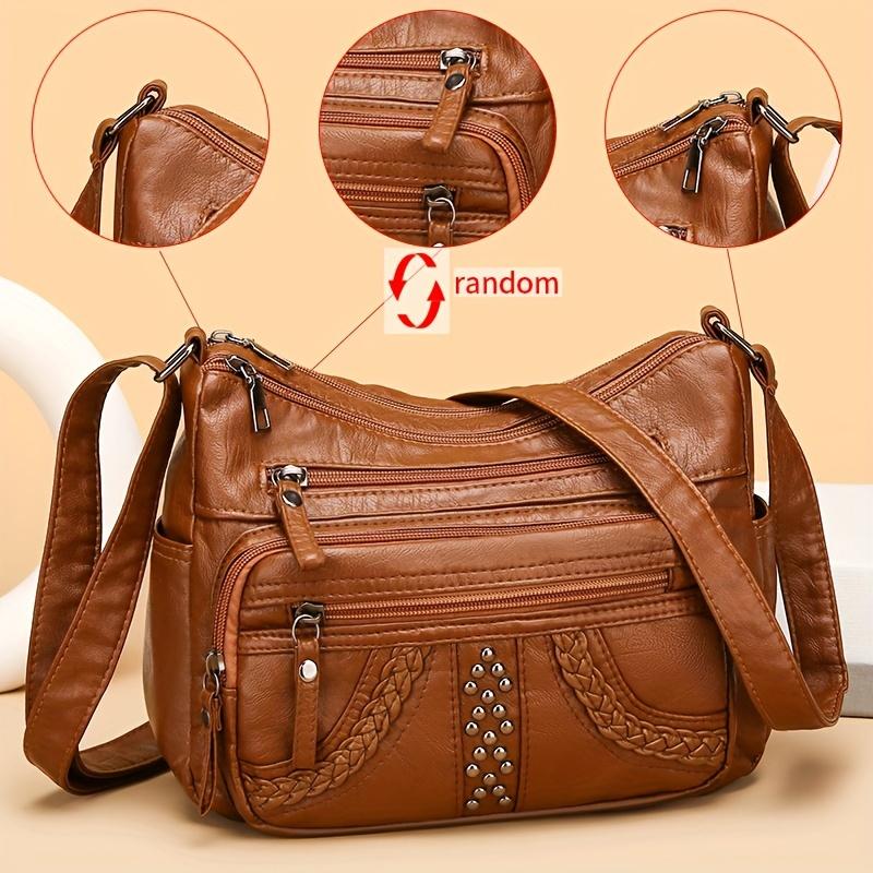 Geantă Crossbody Slant de modă All-Match Geantă de damă Rucsac de călătorie Genți de umăr mici casual