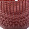 Self-absorbing Flowerpot Rattan-like Weaving Texture And Absorbent Rope Flower Pot with Hanging Chain Planter for Indoor Outdoor