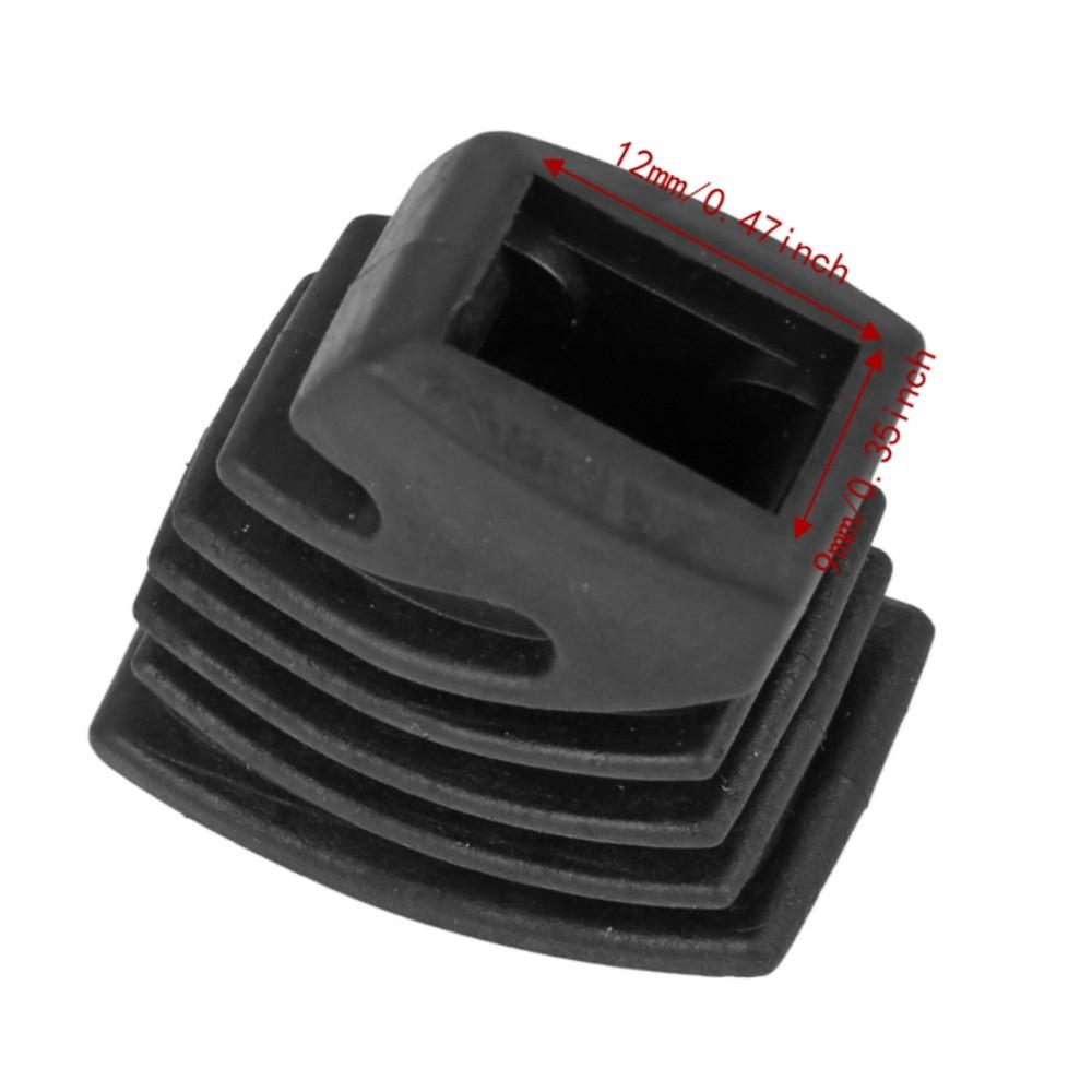 3 Piezas Pies de Hardware para Batería Antivibración Protectores de Piso para Batería Antideslizantes Almohadillas para Patas de Batería Para Batería