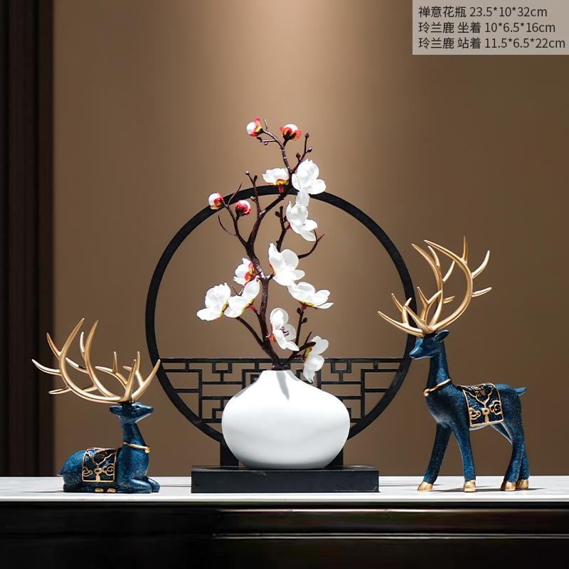 Light Luxury Home Decor Items, High-End TV Cabinet for Living Room, Creative Decorative Pieces for Home and Office
