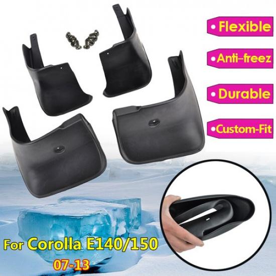 2007-2013 Toyota Corolla Altis Mud Flaps Splash Guards Mudguards 4Pcs Set For Toyota Corolla Altis | Xukey | Aftermarket