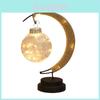 Led Moon Shape Eid Mubarak Ramadan Night Light Romantic Home Decor Lamp