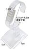 Mind Watch Watch Display Stand, Stable Stand for Watches, Adjustable, Clear Transparent (Set of 10)