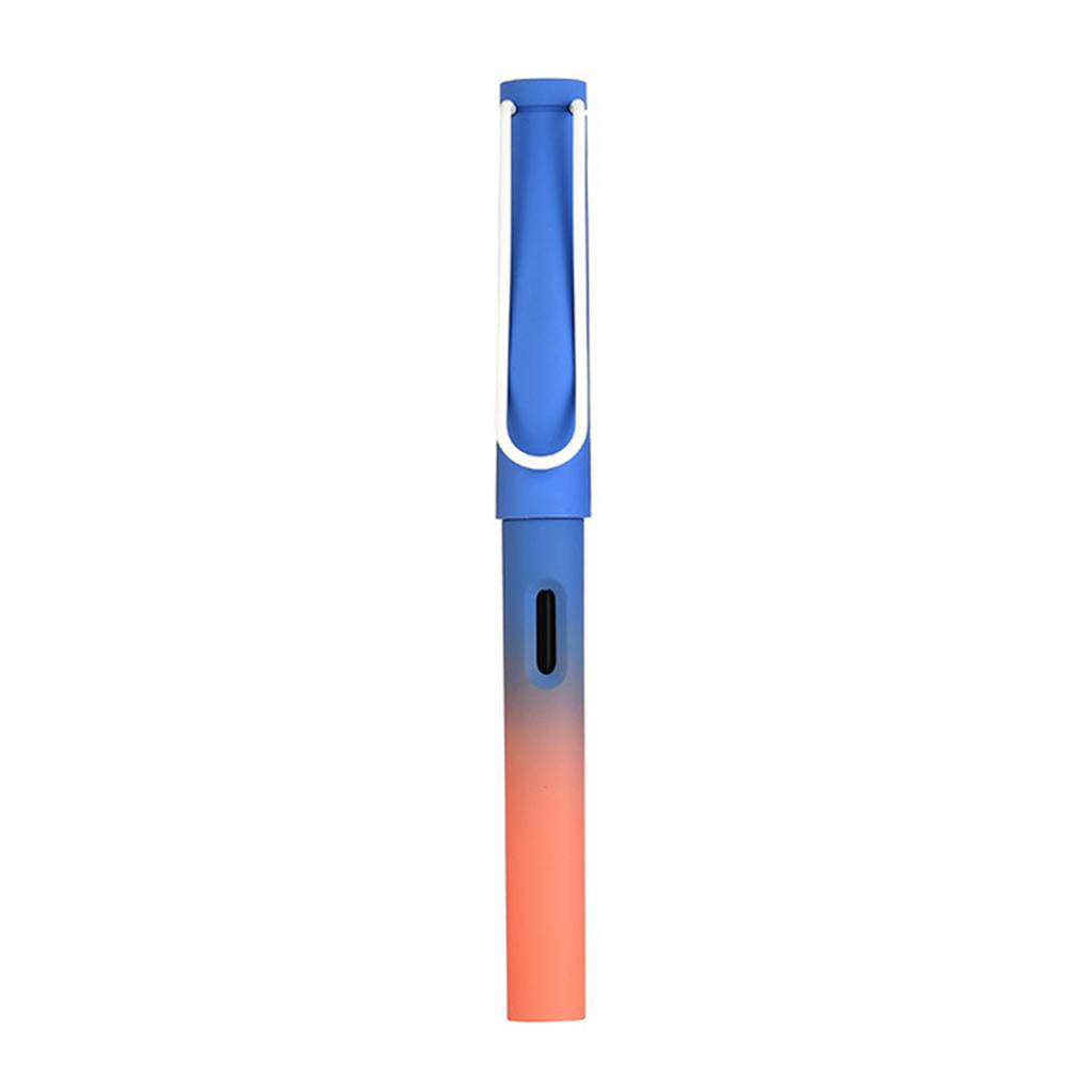 1pcs Gradient Fountain Pen Plastic EF/F Nib Quick-Drying Smoothing Writing Pens Stationery School Office Supplies Ink Pen