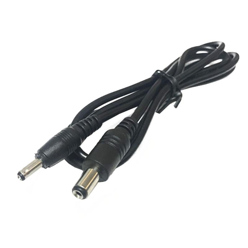 

DC Male to Male Power Extension Cable For CCTV Cord Adapter Security Camera Extend Connector 5.5x2.1mm to 3.5x1.35mm 1