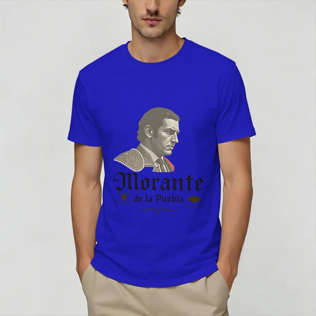 Morante De La Puebla Unisex T-Shirt Vintage T-Shirt Kurzarm Rundhals T-Shirt Baumwolle Sommerkleidung