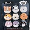 Süße Corgi Cartoon Einziehbare MagSafe Halterung für Katzen und Faule