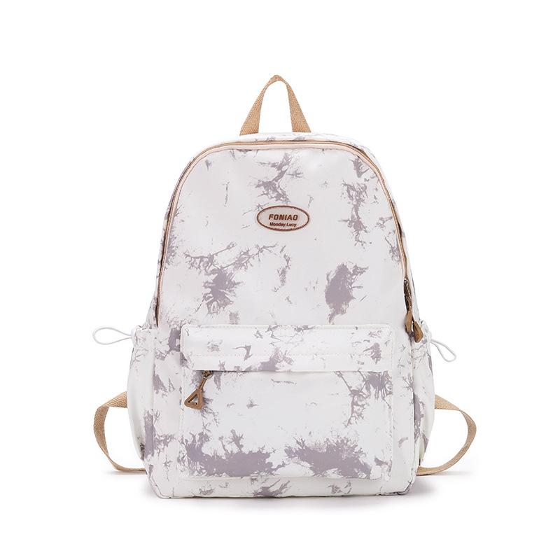School Bag Female College Student Niche Design Sense High School Student Backpack Female Fashion Travel Commuter Backpack