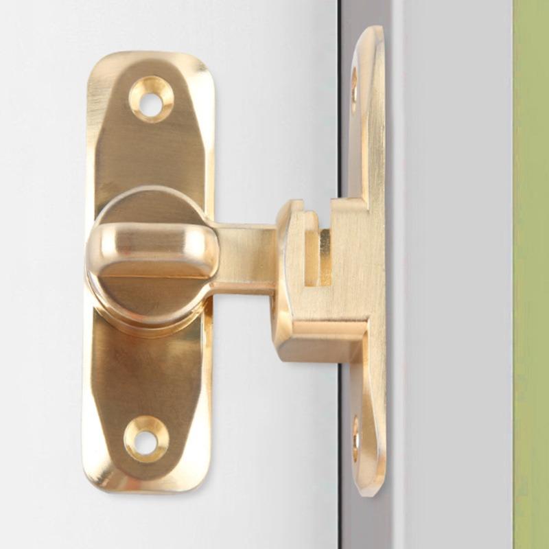 1SET Anti-theft Buckle Door Buckle Sliding Door and Window Lock Latch Door Bolt Non-punching Casement Door Lock Door Latch Door Bolt