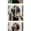 Thin Summer Men's Loose and Trendy Design Handsome Short Sleeved Casual Shirt Versatile and Fashionable Shirt