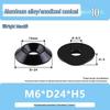 Colored Aluminum Alloy Countersunk Fish Eye Washers - M6/M8/M10