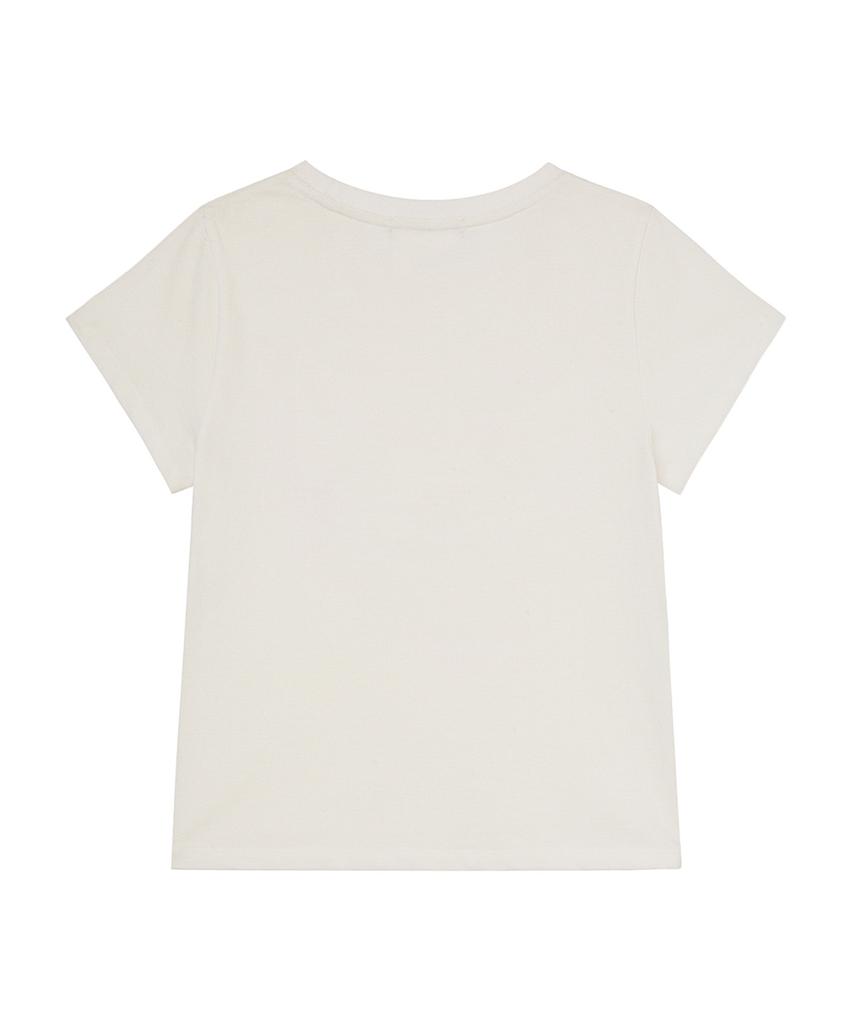 DEINET Dessert Graphic T-Shirt In White