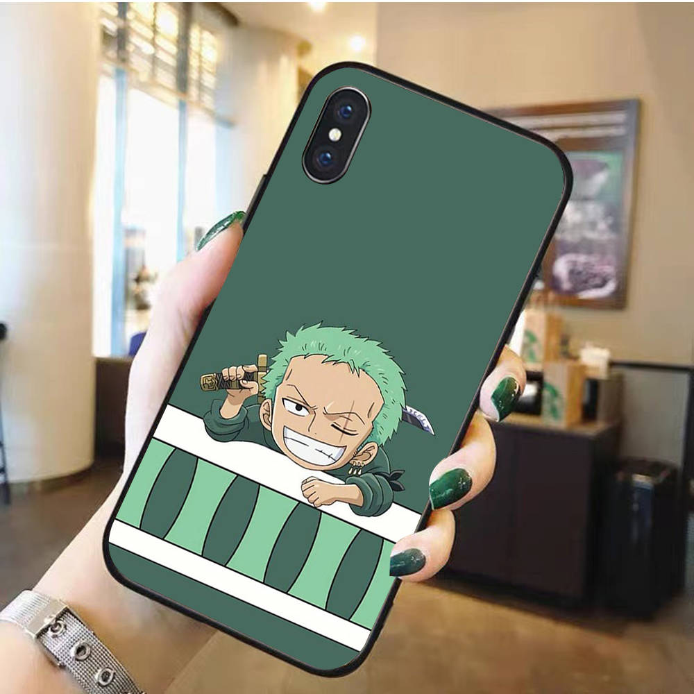 

LM-82 Luffy Zorro детский силиконовый чехол для iPhone 15 14 Xiaomi POCO M6 F6 Redmi Note 13 12 13C 8 9 Samsung S24 S23 S22 S21 FE Pro Plus Ultra Redmi 9 эбеновый