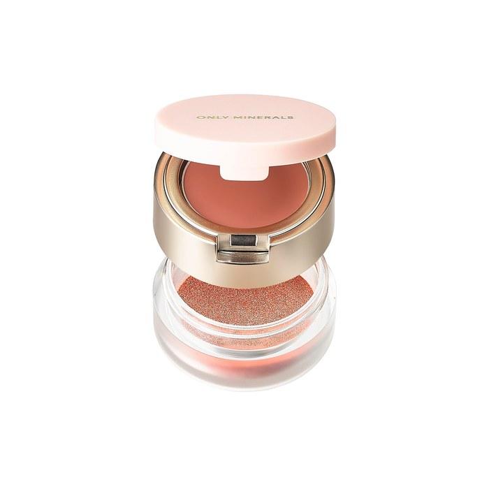 [Only Minerals] Mineral Colors Eyeshadow Duo 05 Orange Garnet - Moisturizing Balm, Mineral Eyeshadow (1 count)
