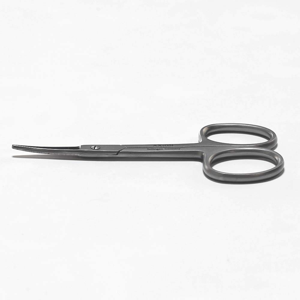 Germany AXiON Nose Hair Scissors Ultimate Curved Blade Solingen, #slg009706