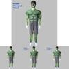 Le Masque Musclé Hulk des Avengers Costume Idéal Pour Cosplay Adulte Et Événements Fantastiques