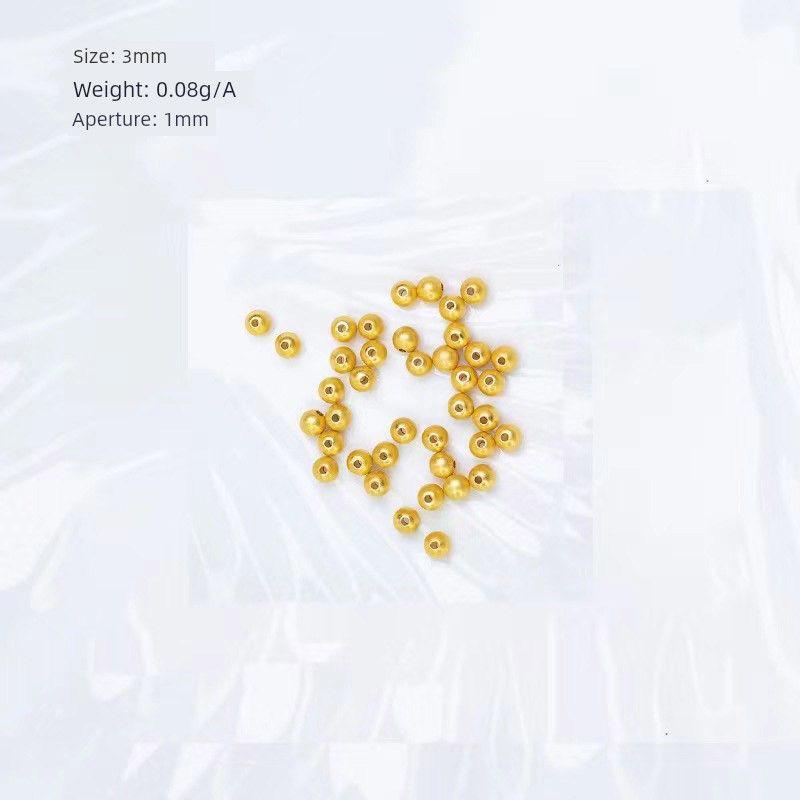 

Glaze Peace Buckle DIY Pendant Accessories Bracelet Wrist Chain Necklace Ornament Small Blessing Card Golden Bowl Chinese Ancient Style Buttons 3mm/10/Ancient beads